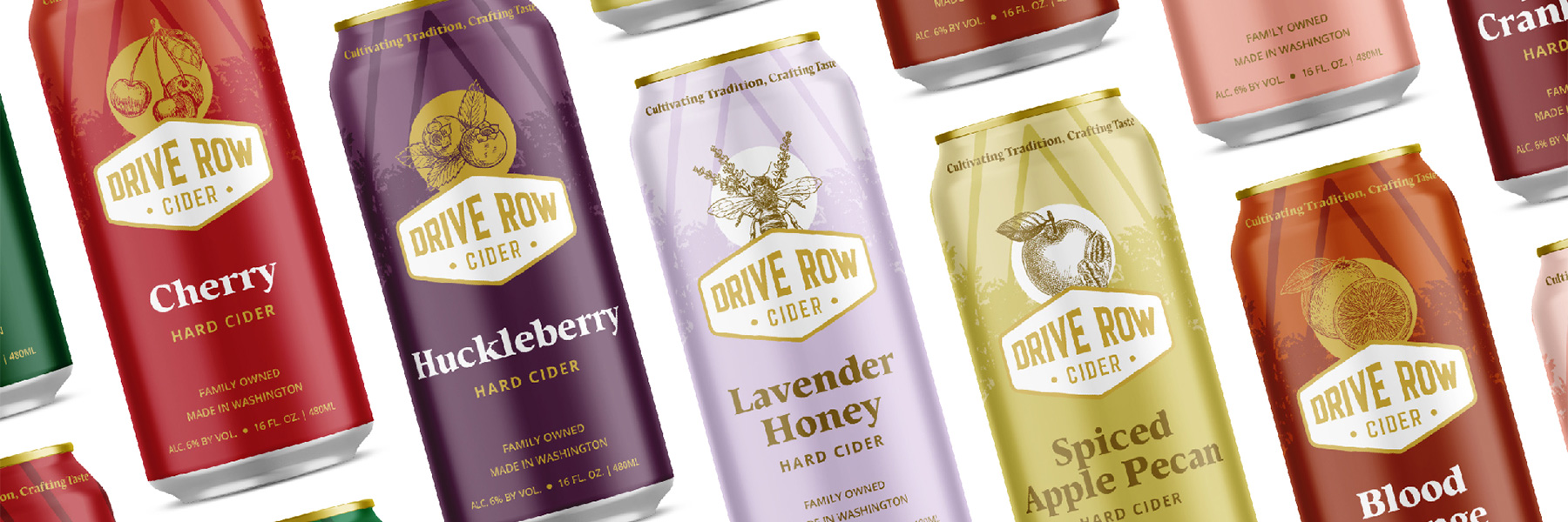 Drive Row Cider Can
