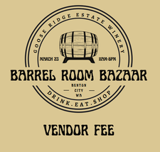 FOOD Vendor Fee Barrel Room Bazaar