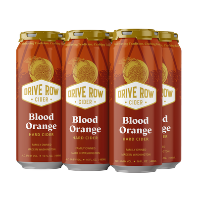 Blood Orange Hard Cider (6) 16oz cans
