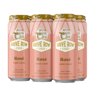 Rosé Hard Cider (6) 16oz cans